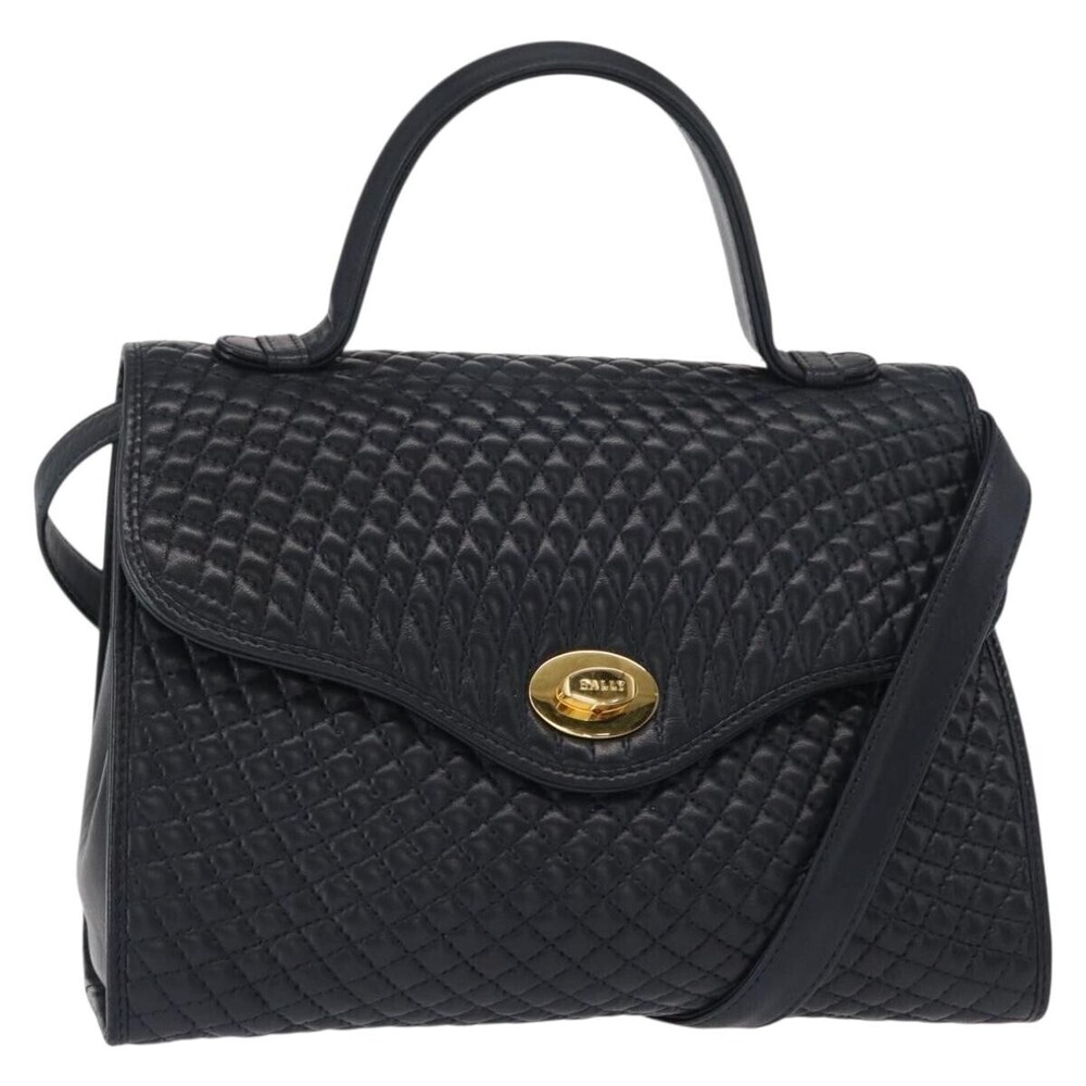 Bally Vintage Quilted Leather